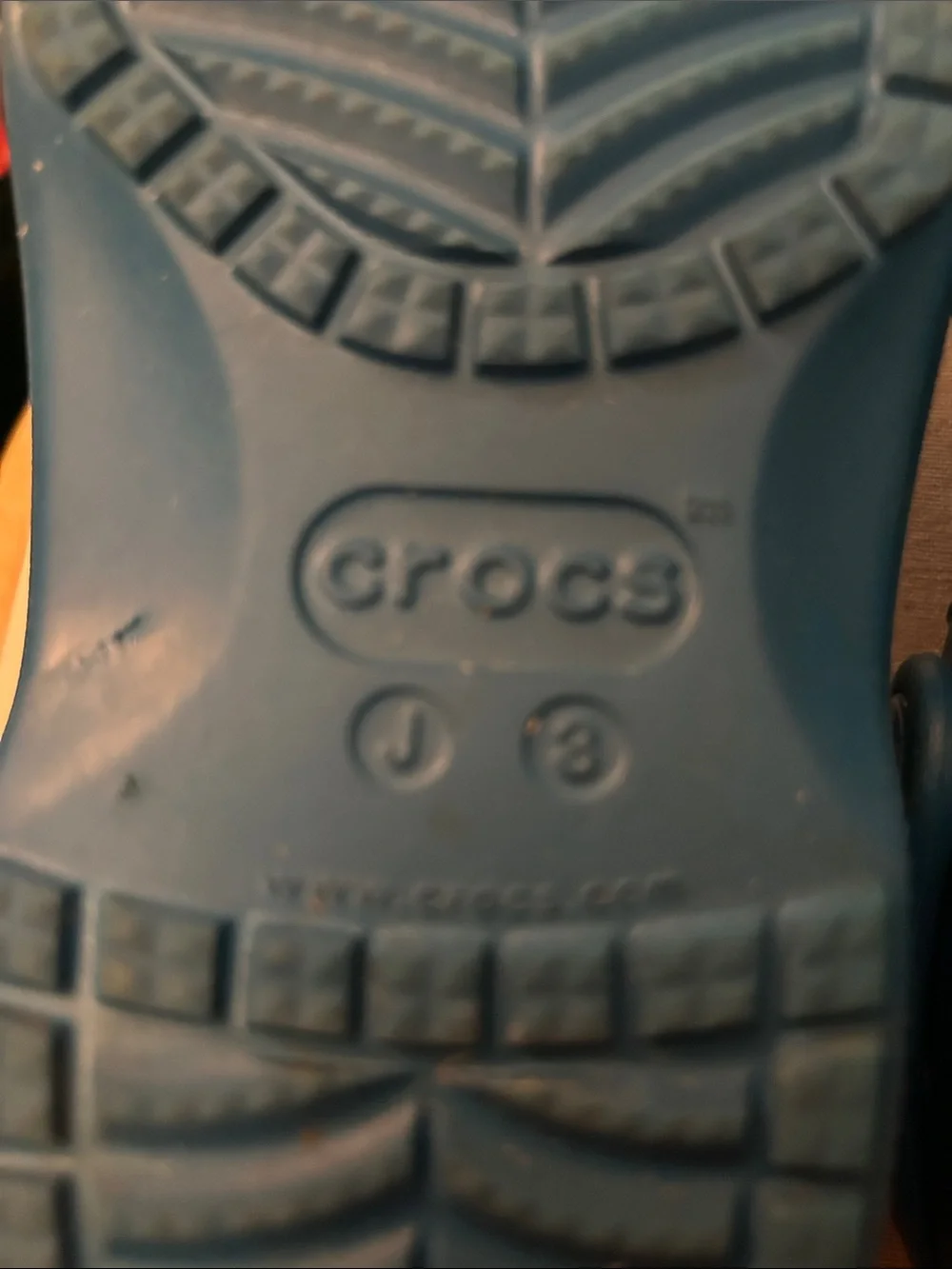 CROCS Kids Blue Classic Clog with Charms